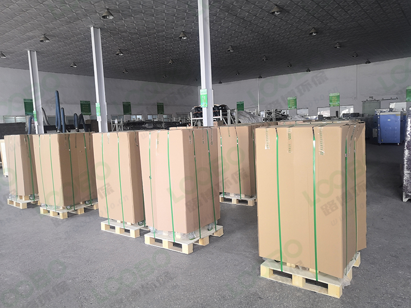 路博環(huán)保又一批可移動式焊煙凈化器按期交付